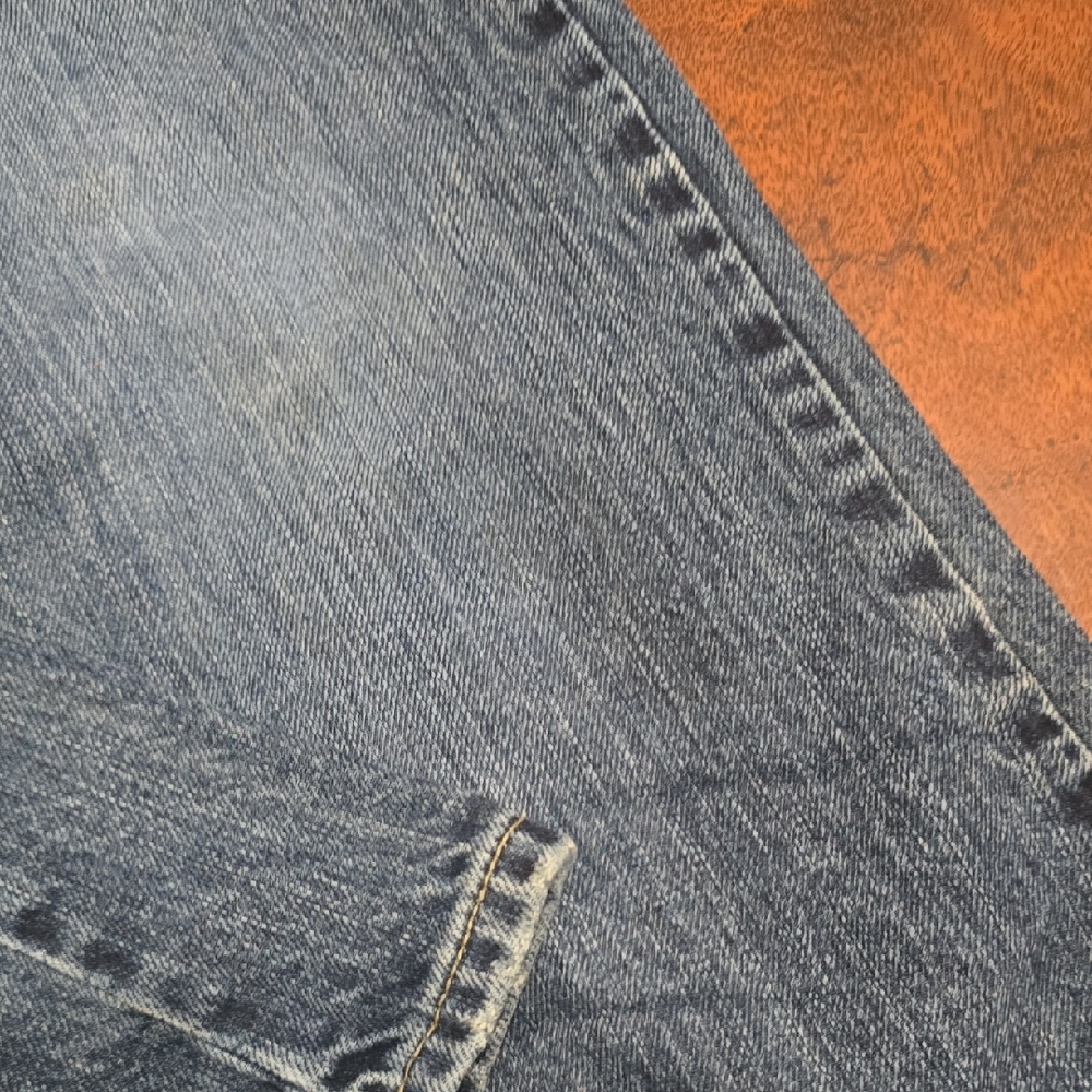 Old Navy Relaxed Fit Denim Jeans - Dark Blue 8 - Picture 2 of 4
